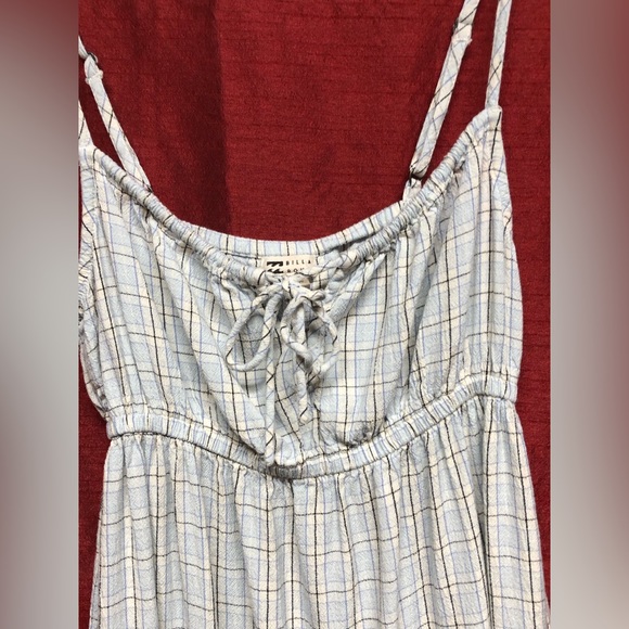 Billabongs ‘Feeling Blue’ Mini slip plaid dress - Picture 2 of 8